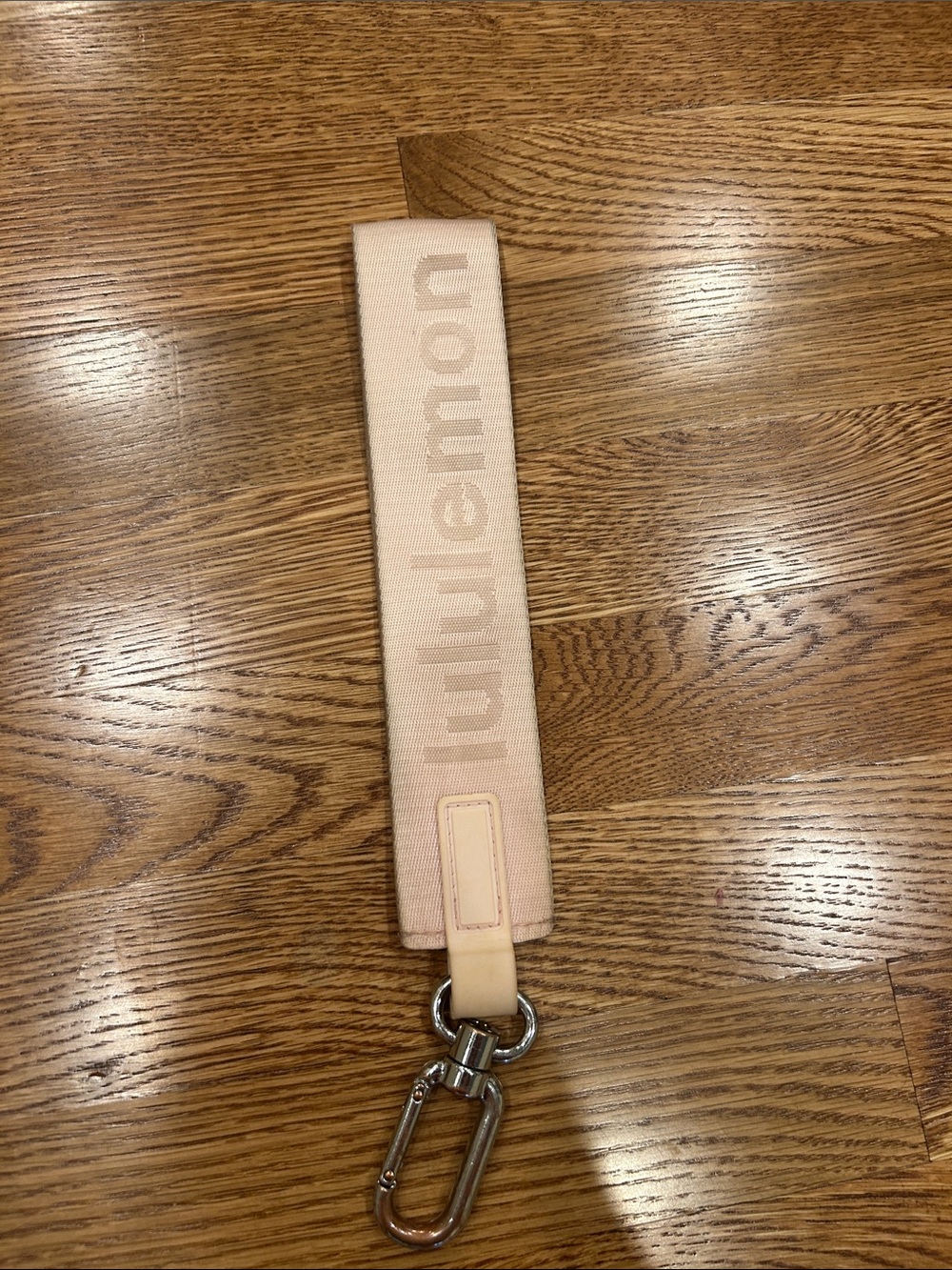 Lululemon keychain wristlet